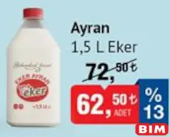 EKER AYRAN 1,5 L EKER AYRAN 1,5 L
